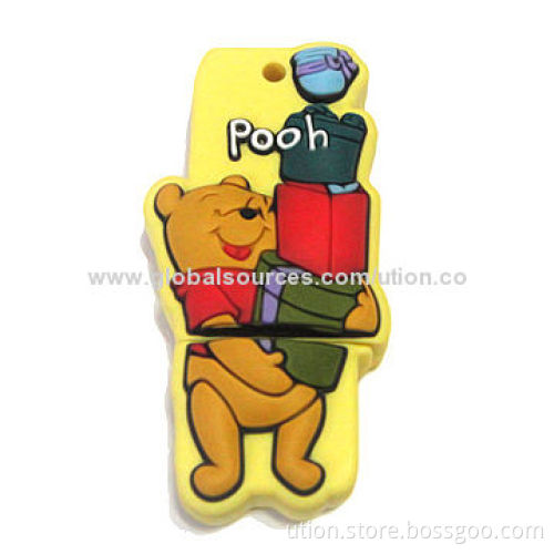Disney cartoon usb disk with 1 to 32GB Memory Capacity, Free Sample and Package
